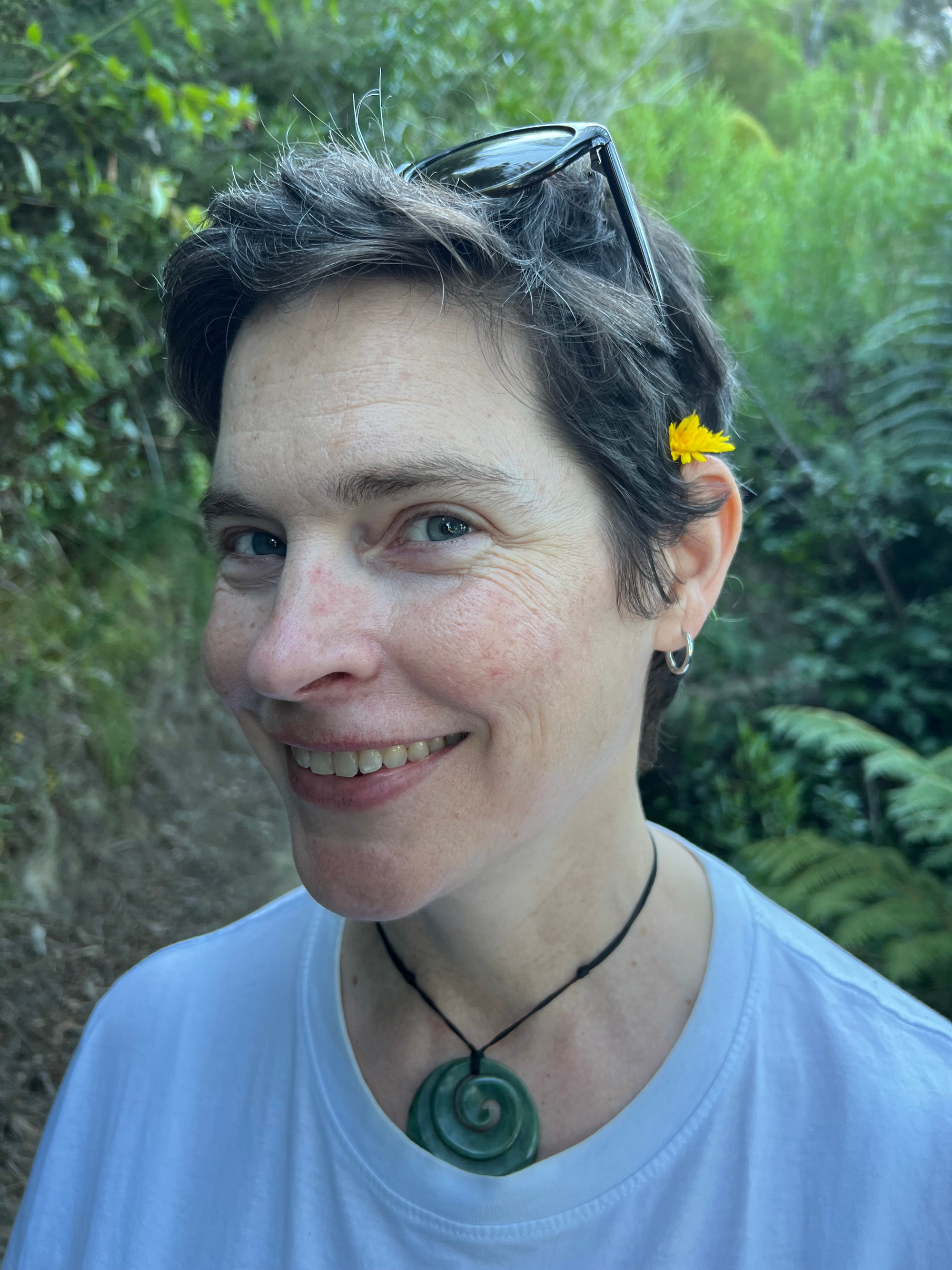 Tracy at Ngākuta Bay